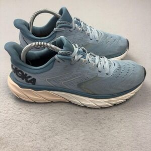 Hoka One One Arahi 5 Shoes Womens Size 9.5 Blue Running Sneakers Cushioned